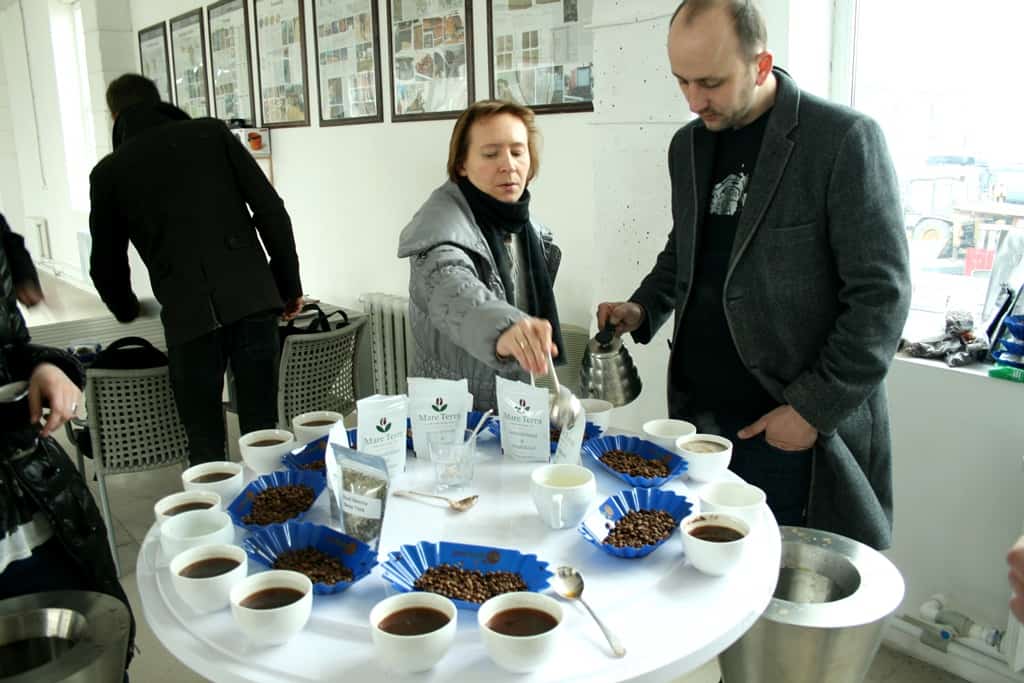 Coffee Cupping in Russia