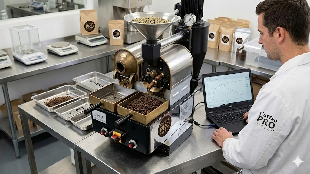 100g sample coffee roaster