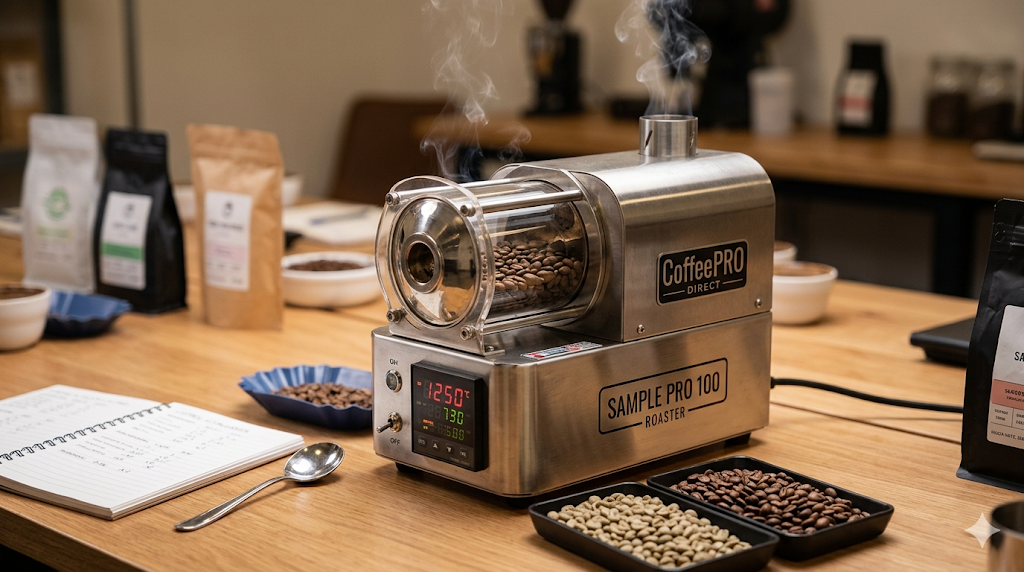 sample pro 100 roaster