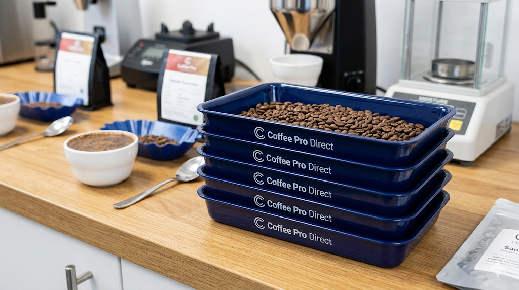 coffee sample tray for cupping labs