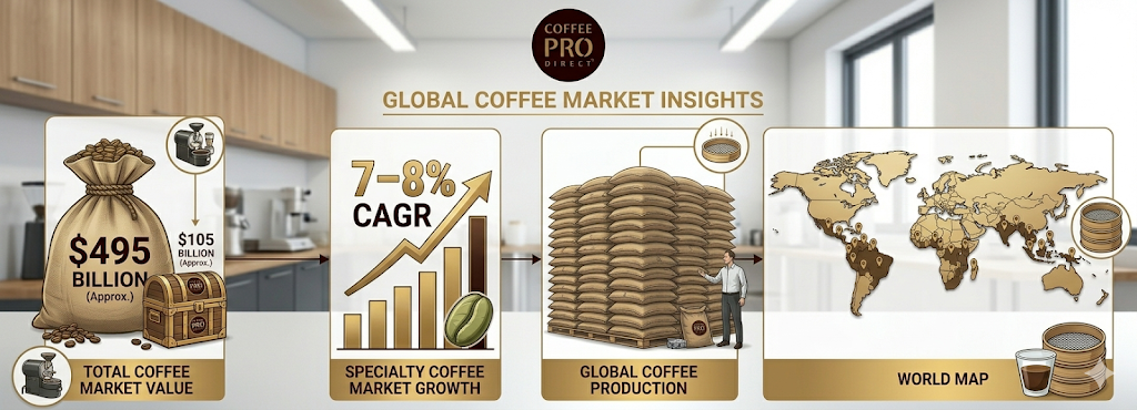 Global Coffee Industry and Quality Control Growth