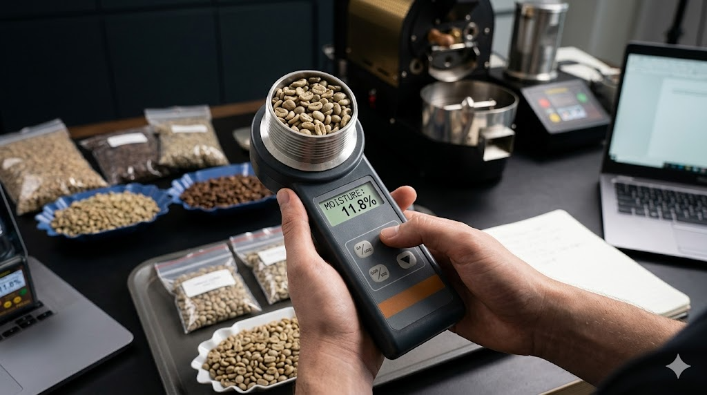 moisture meters for coffee beans