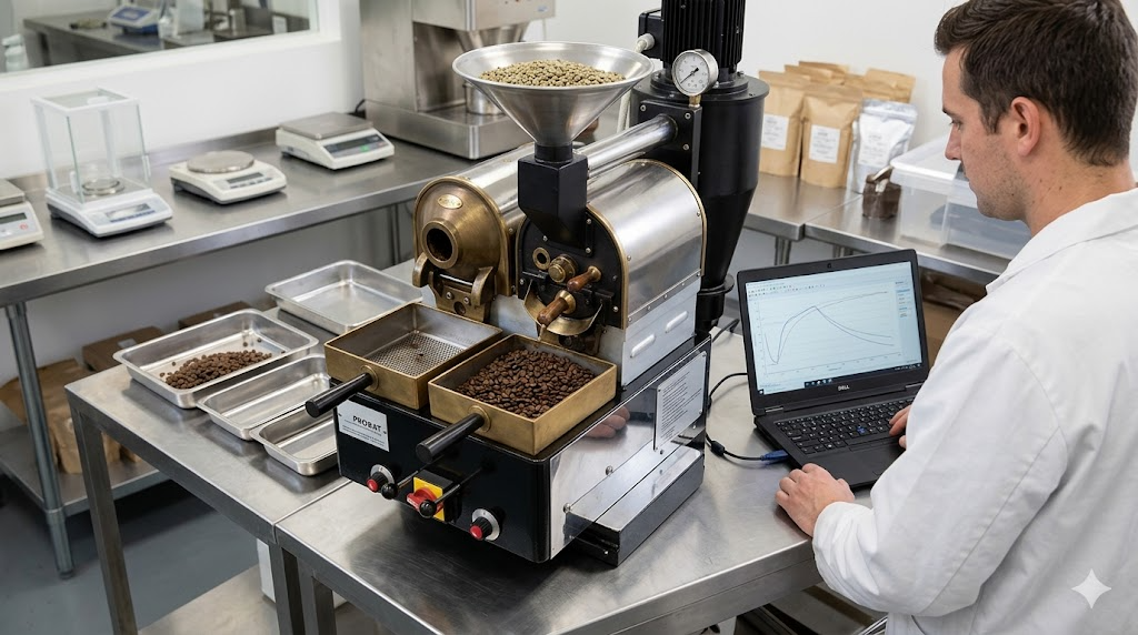 Coffee Machine Encoder Testing Sample Roaster for Coffee Testing Precision | Coffee Pro Direct
