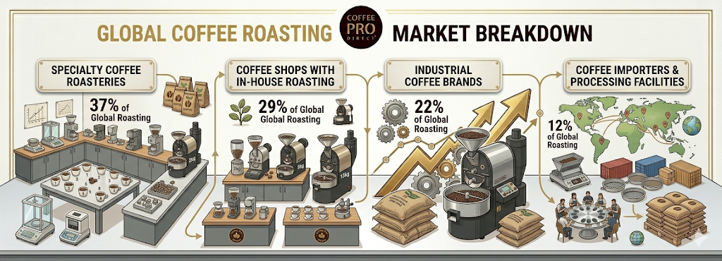 Global Distribution of Coffee Roasting Operations
