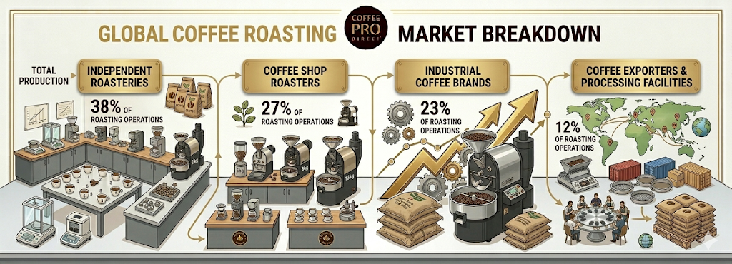 Global Coffee Roasting Operations by Business Type